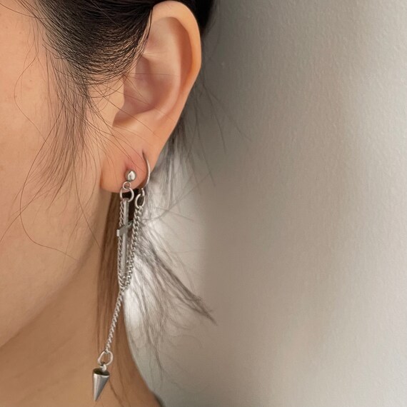 Buy Double Clip on Earrings Kpop Hit Clip on Earrings no Piercing