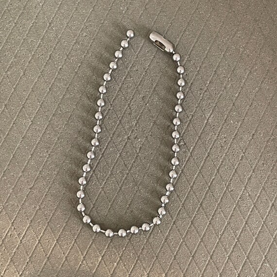 Bold Stainless Steel Bead Chain 