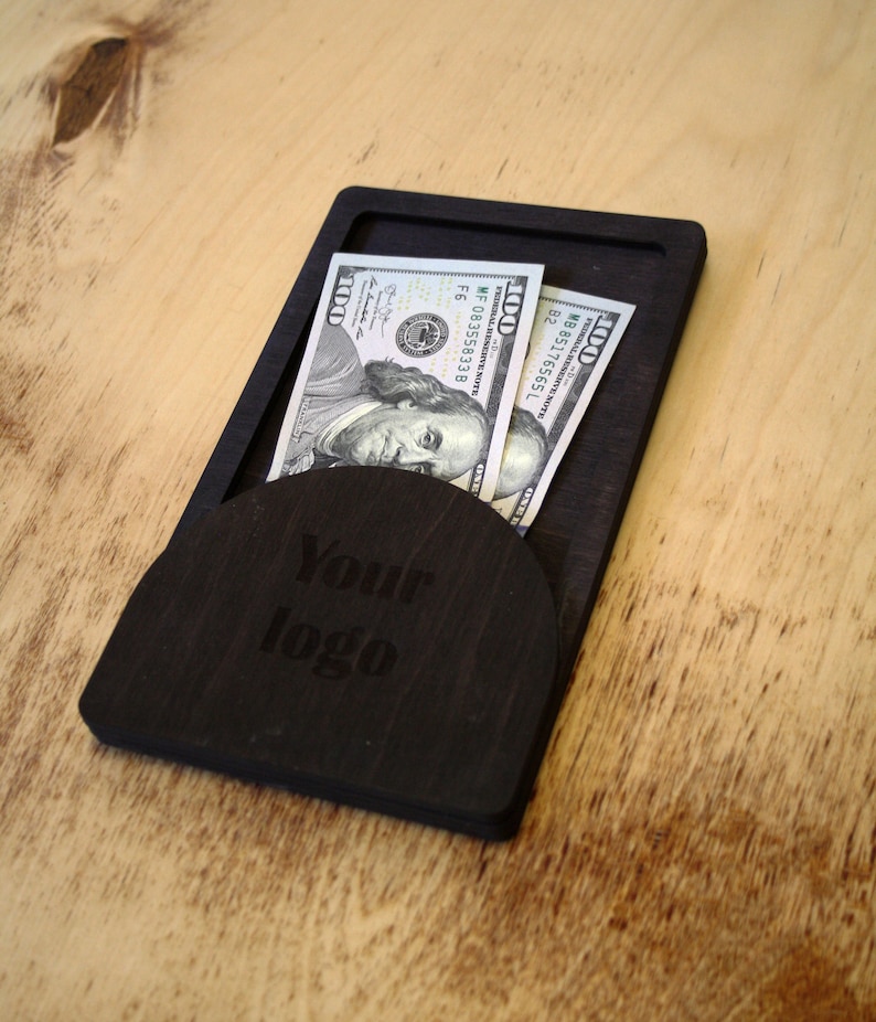 Check Presenter,check Presenter Box, Restaurant Bill Holder, Server Wallet, Wood Bill Holder