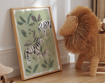 Little zebra love