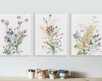 meadow trio set of 3 prints