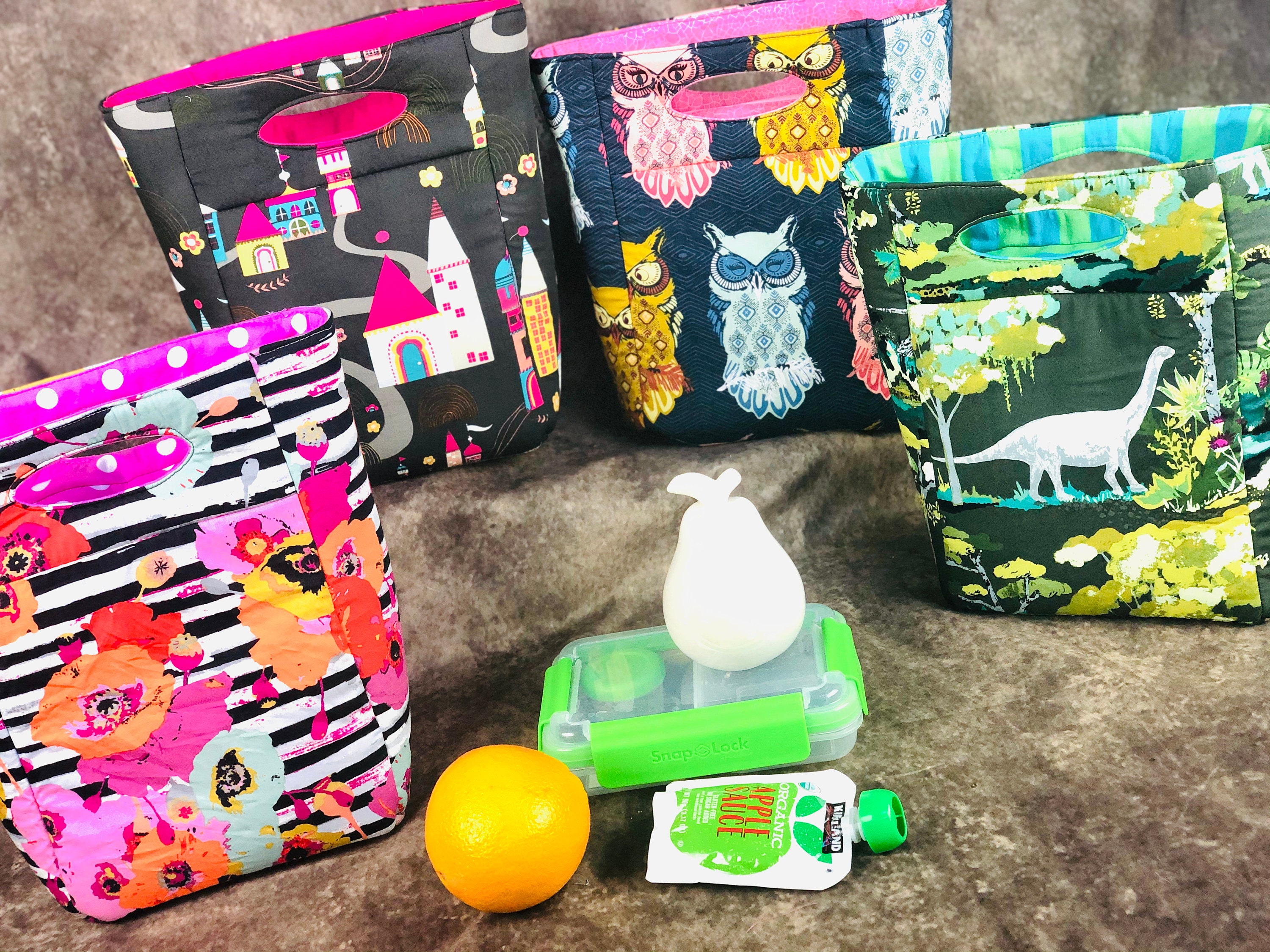 Lunch Bags for Adults Teens Kids Multiple Patterns Padded Etsy