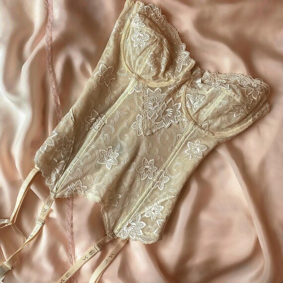 Vintage Rigby & Peller bustier, size 34C