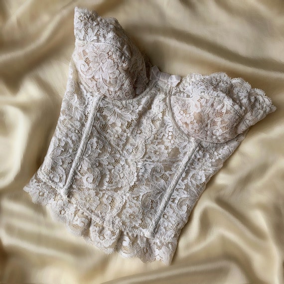 Vintage La Perla bustier, size 2