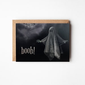 Carta postale Geist BOOH! Mit Umschlag