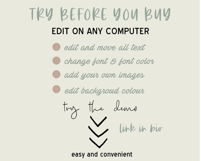 Coffee Menu Sign Customizable Coffee Bar Printable Editable Wedding ...