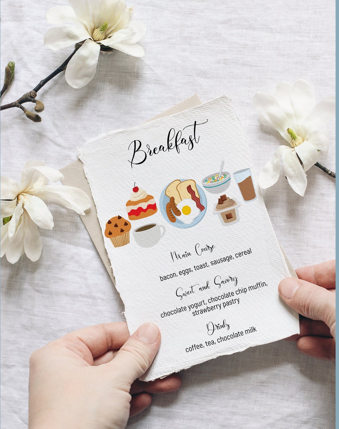 Editable Breakfast Bar Sign Breakfast Bar Template Wedding Party Shower Breakfast Station Cereal