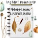 Fall Planner Dashboard Happy Planner Printable Cover Inserts - Etsy