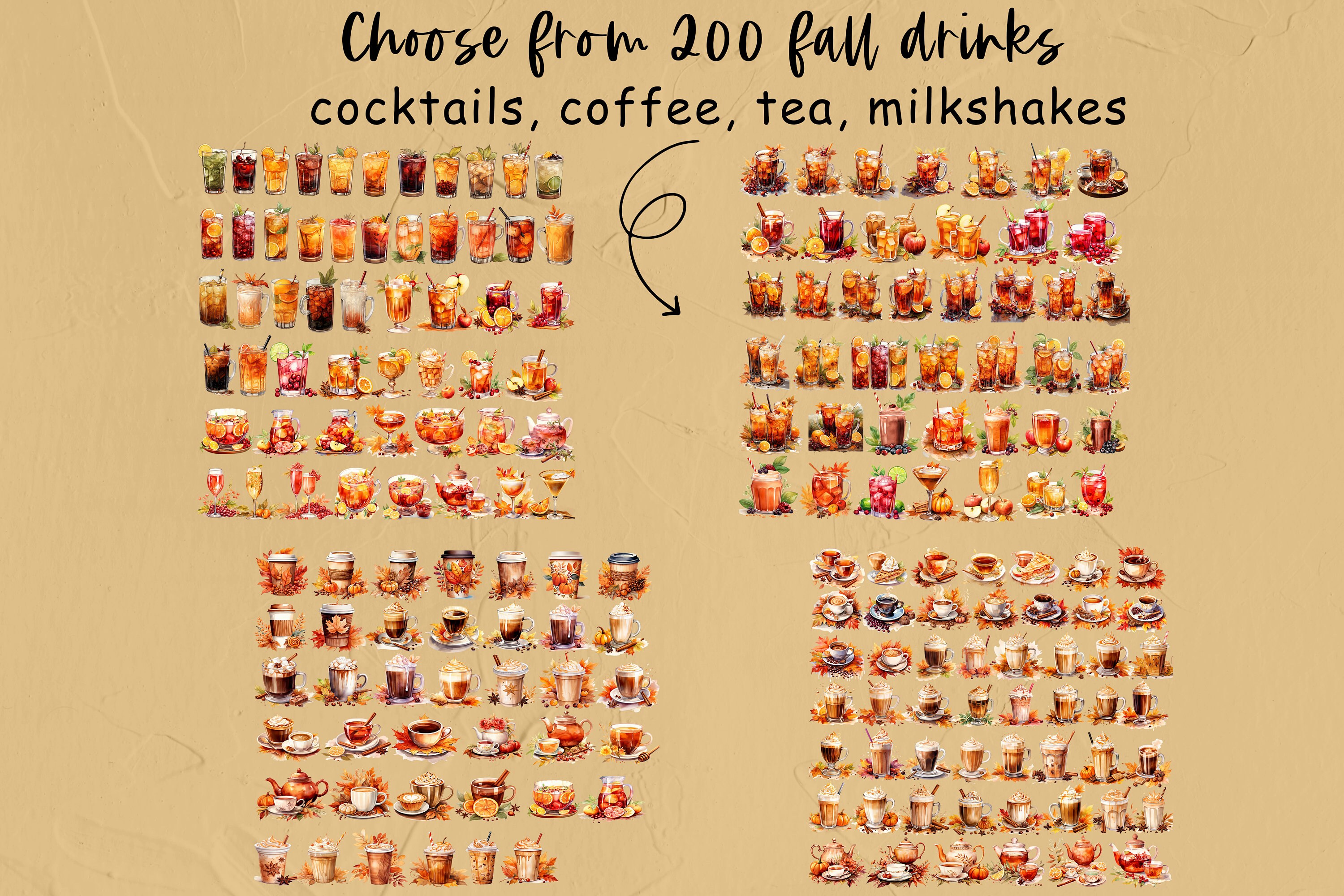 editable-fall-signature-drink-menu-template-thanksgiving-bar-menu