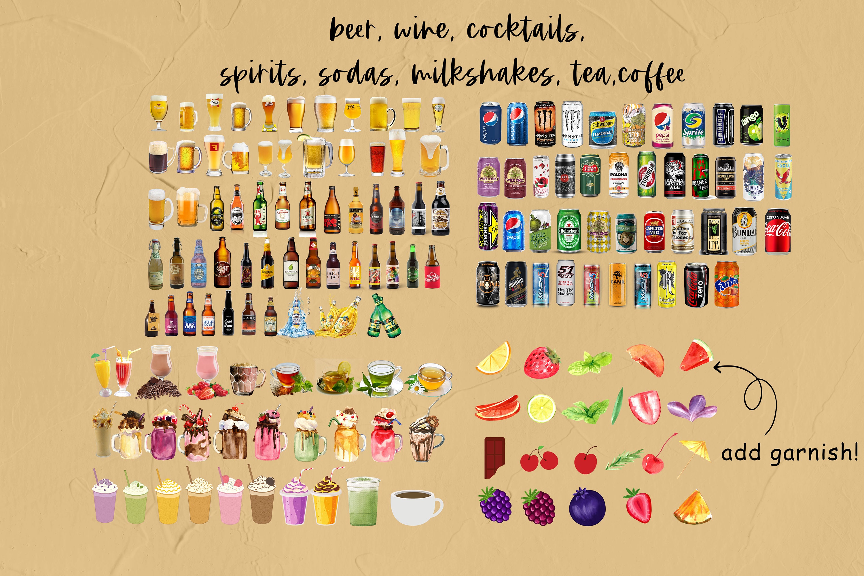 editable-fall-signature-drink-menu-template-thanksgiving-bar-menu