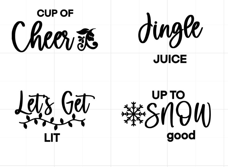 Download Coaster Quotes Sayings Holiday SVG and PNG Files | Etsy