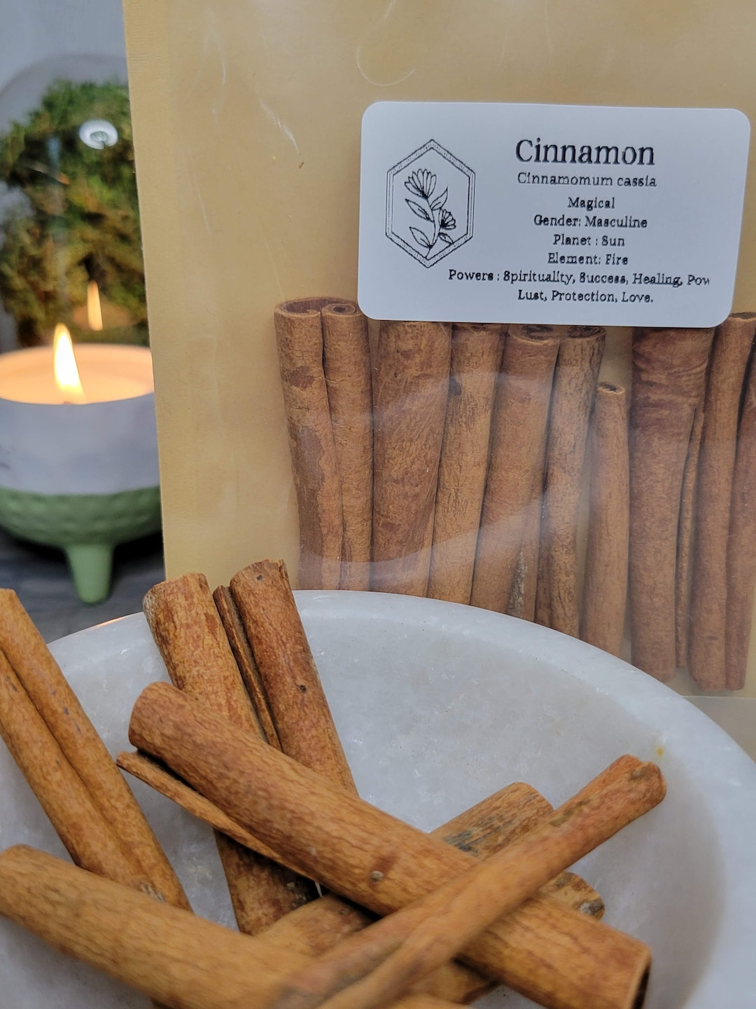 Cinnamon Sticks, 2 3/4 1oz, Magical Herbs, Decoration Herbs Etsy