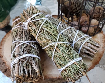 California Rosemary Smudge Sticks 4" inch  Cleanse House Cleanse