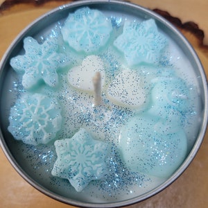 Winter Candle -Christmas Candles - Gift Candles - Scented Soy Candle -