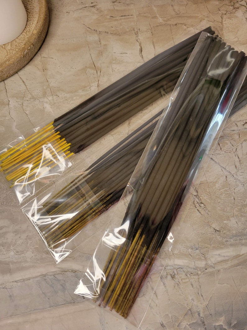 Hand-Scented Incense Sticks | Pack of 20 | Artisan Home Fragrance image 5