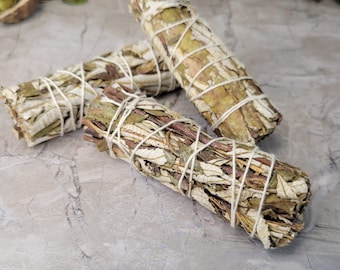 Smudging Yerba Santa Smudge Stick  Natural Cleansing Handmade Smudge Sticks