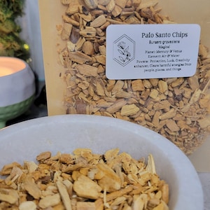 Palo santo chips 1oz