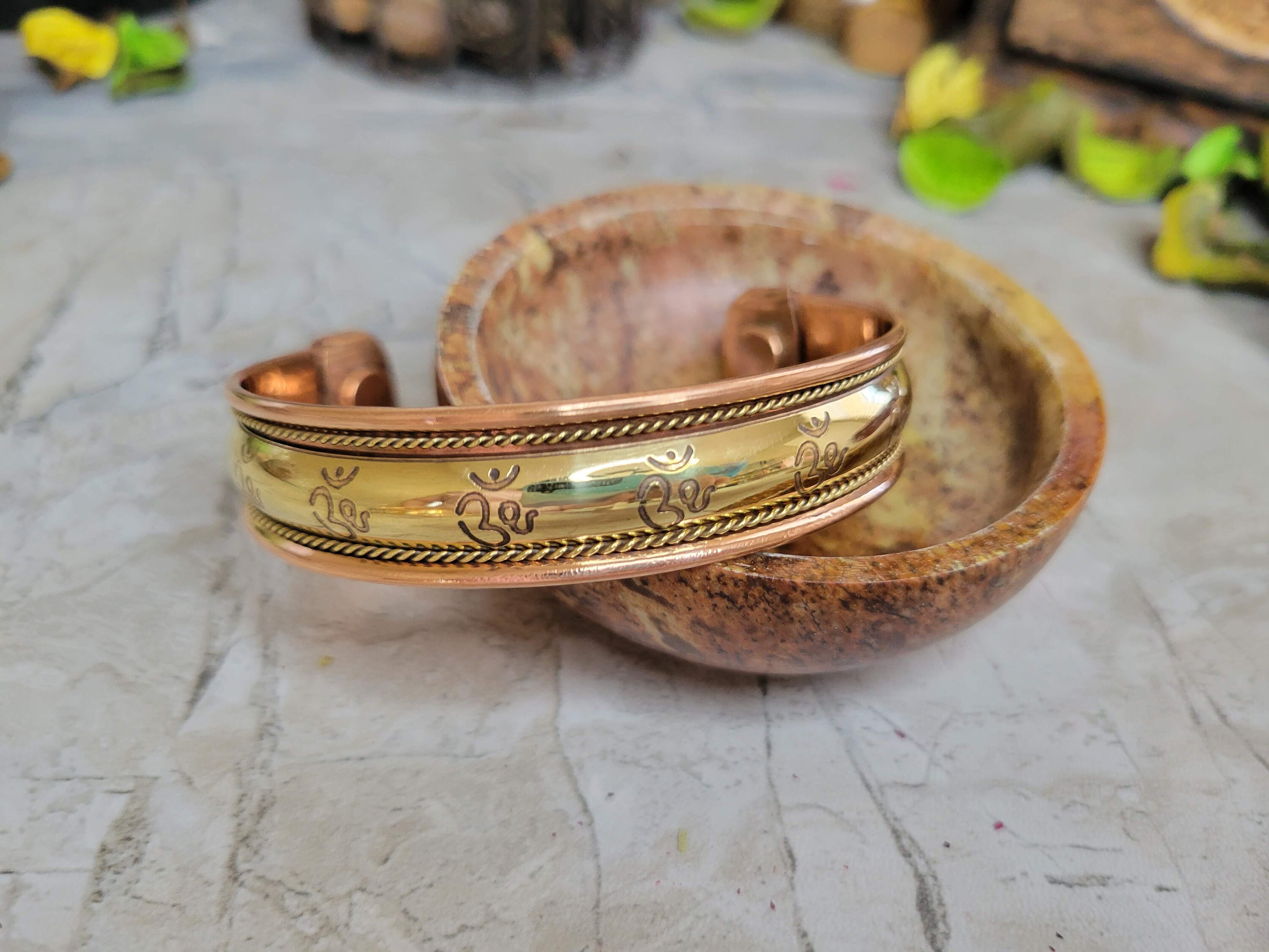 Magnetic Copper Bracelet / Vintage Wear/tree of Life/triple - Etsy Norway