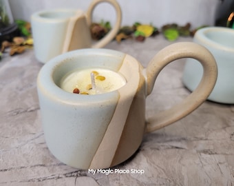 Tea Light Candle Holder , Handmade Candle Holder Tealight Holders,Ceramic Holder