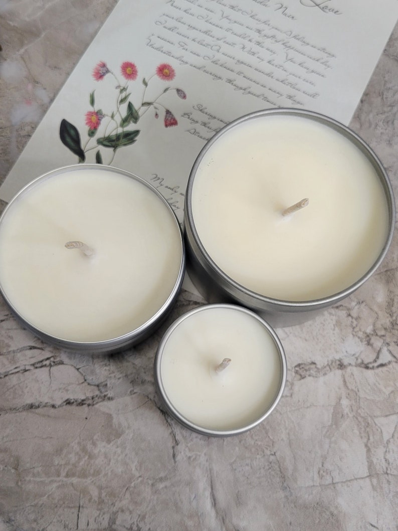 Soy Candles Hand Poured Candles 2 , 4, 8 Oz Bulk Handmade Candles Soy Candle Sampler image 10