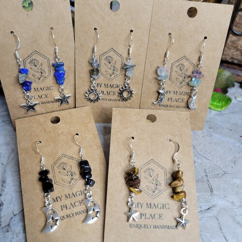 Crystal Earrings Etsy