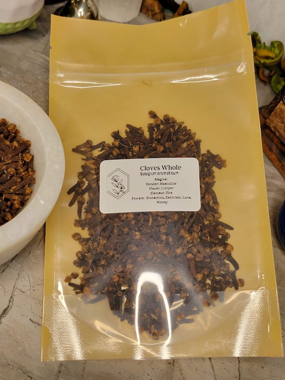 Cloves Whole 1 oz | Dried Botanical Supply | Potpourri | Candle Making | Craft Supply