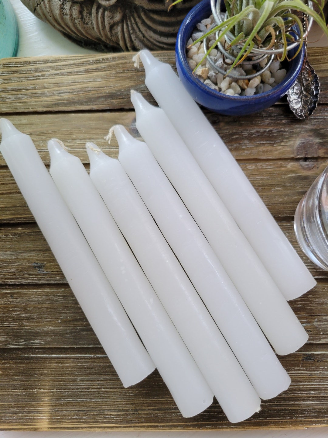 6-inch Spell Candle / Six Inch White Candles / Pack of 6 - Etsy