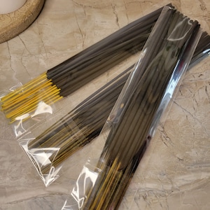 Hand-Scented Incense Sticks | Pack of 20 | Artisan Home Fragrance image 2