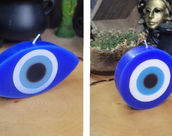 Evil Eye Round Candle Evil Eye Shape Candle Spiritual Gift Candle