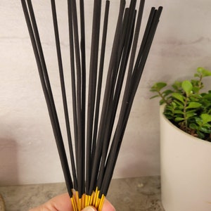 Hand-Scented Incense Sticks | Pack of 20 | Artisan Home Fragrance image 3