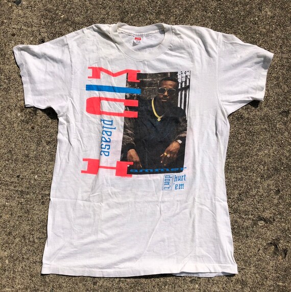 RARE 1980s MC Hammer rap tee