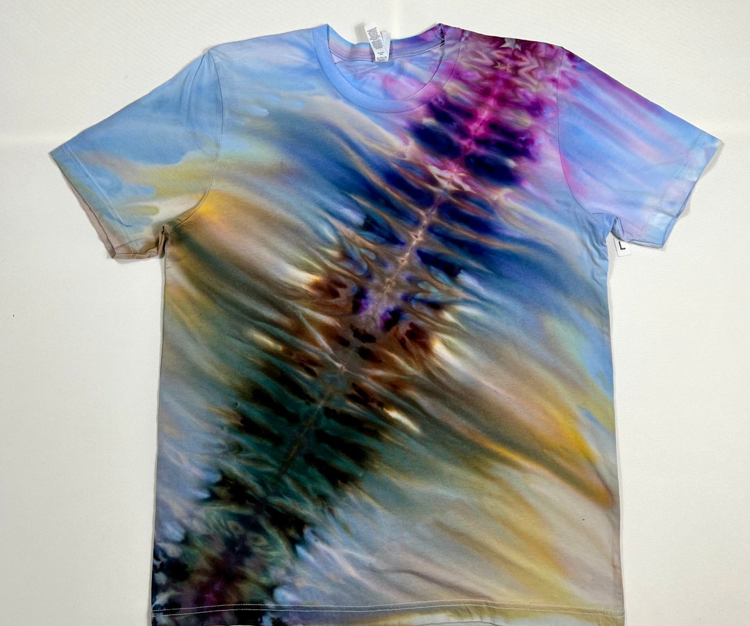 ■LMC■ VERTICAL TIE DYE MAGIC LONG SLV TEE mint 0LM23SLS109 LMC