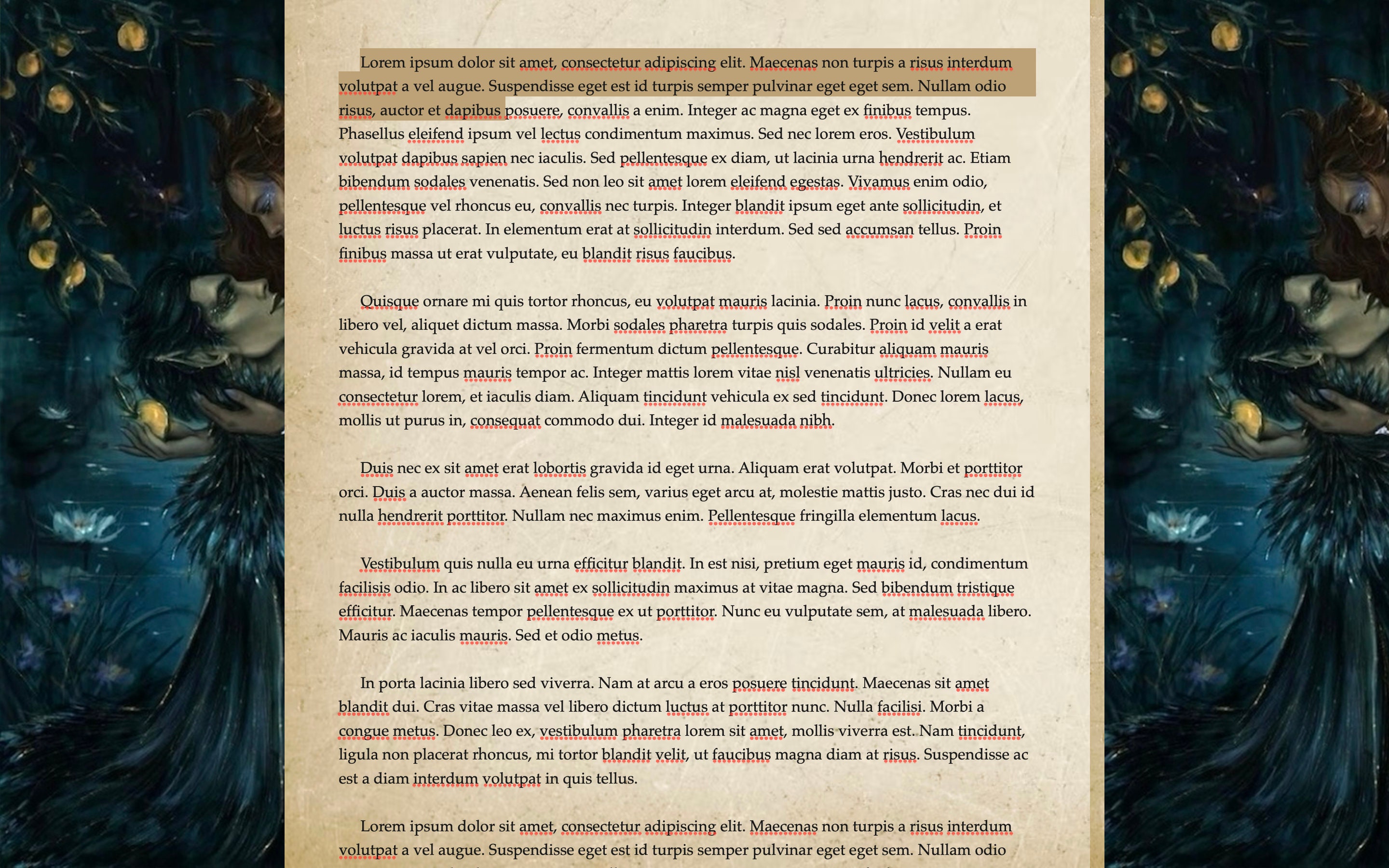 The Cruel Prince Scrivener Theme - MAC OS - Etsy