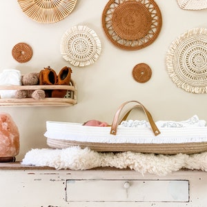 woven baby changing basket