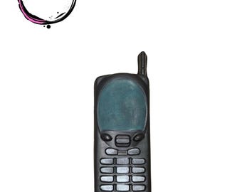 Old Mobile Phone Chocolate Bar