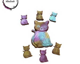 Colourful Chocolate Cats Gift