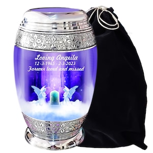 Angel Adult Cremation Urn – Urns for Human Ashes – Cremation Urns - Urn for Funeral – Adult Urn – Urn - Urn for Memorial