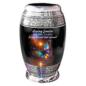 butterfly Cremation Urns for Ashes - Urns for Human Ashes - Urns for Ashes Adult Male - Urn - Decorative Urns - Burial Urn - Urns