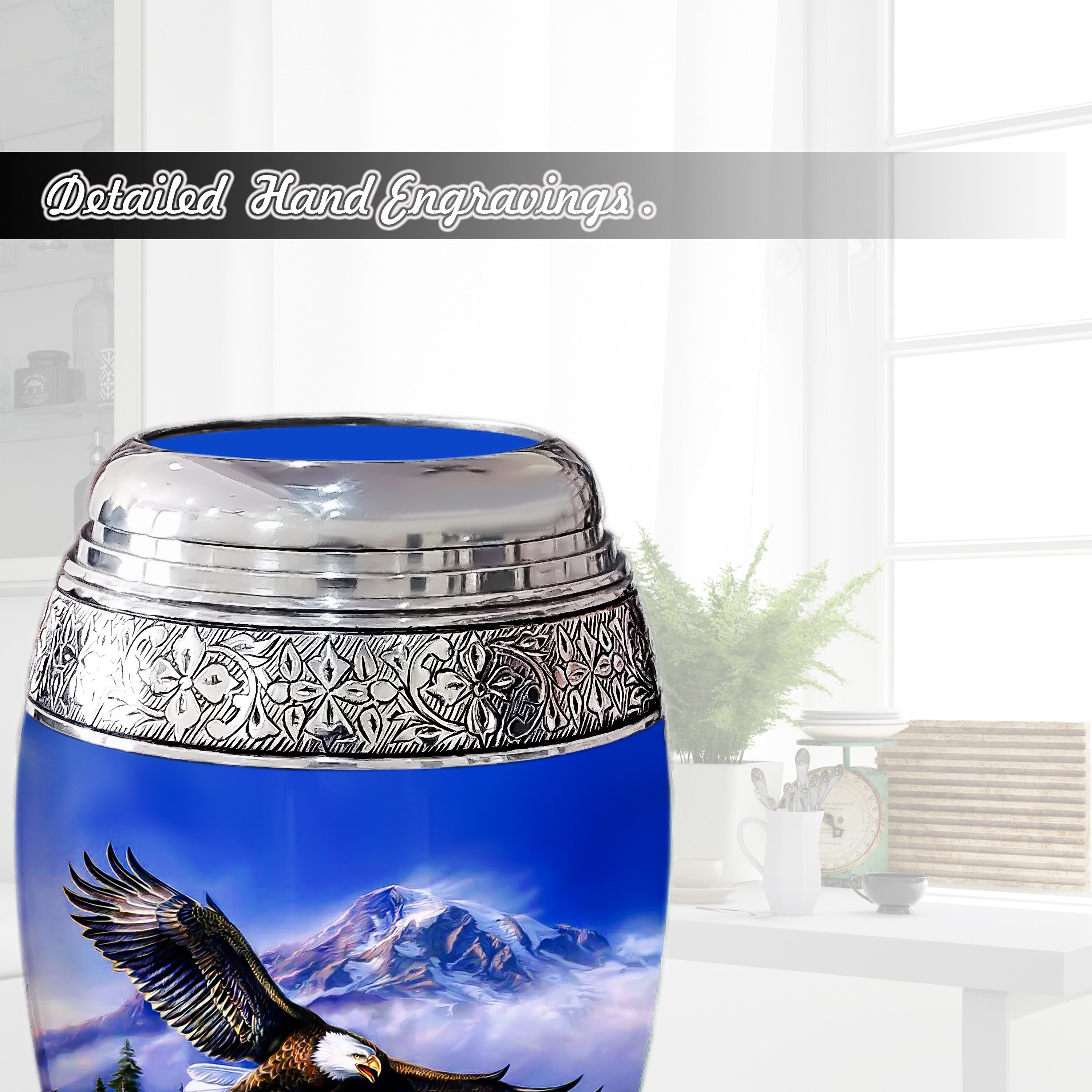 Urn for Human Ashes american Bald Eagle Urn for Human Ashes Etsy