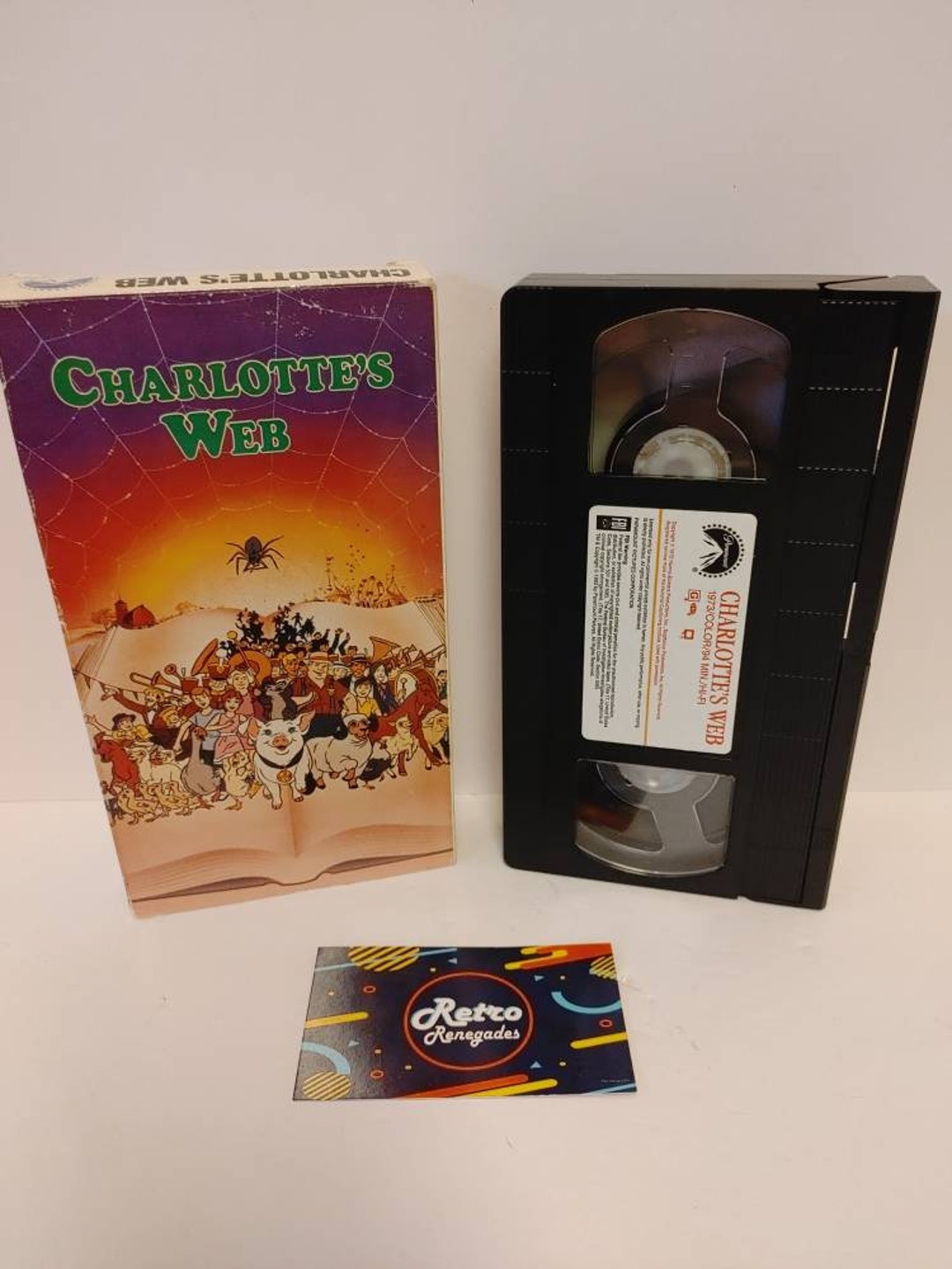 Charlotte's Web VHS (1993, Mcdonald's Copy) - Etsy
