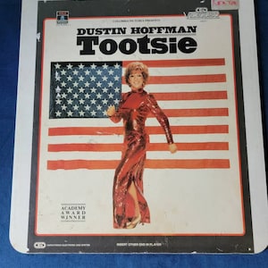 Tootsie Dustin Hoffman CED VideoDisc Movie  Used