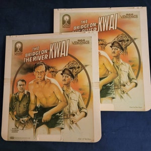 The Bridge on the River Kwai-VideoDisc CED 2 Disc - Alec Guinness Oscar Winner 1957