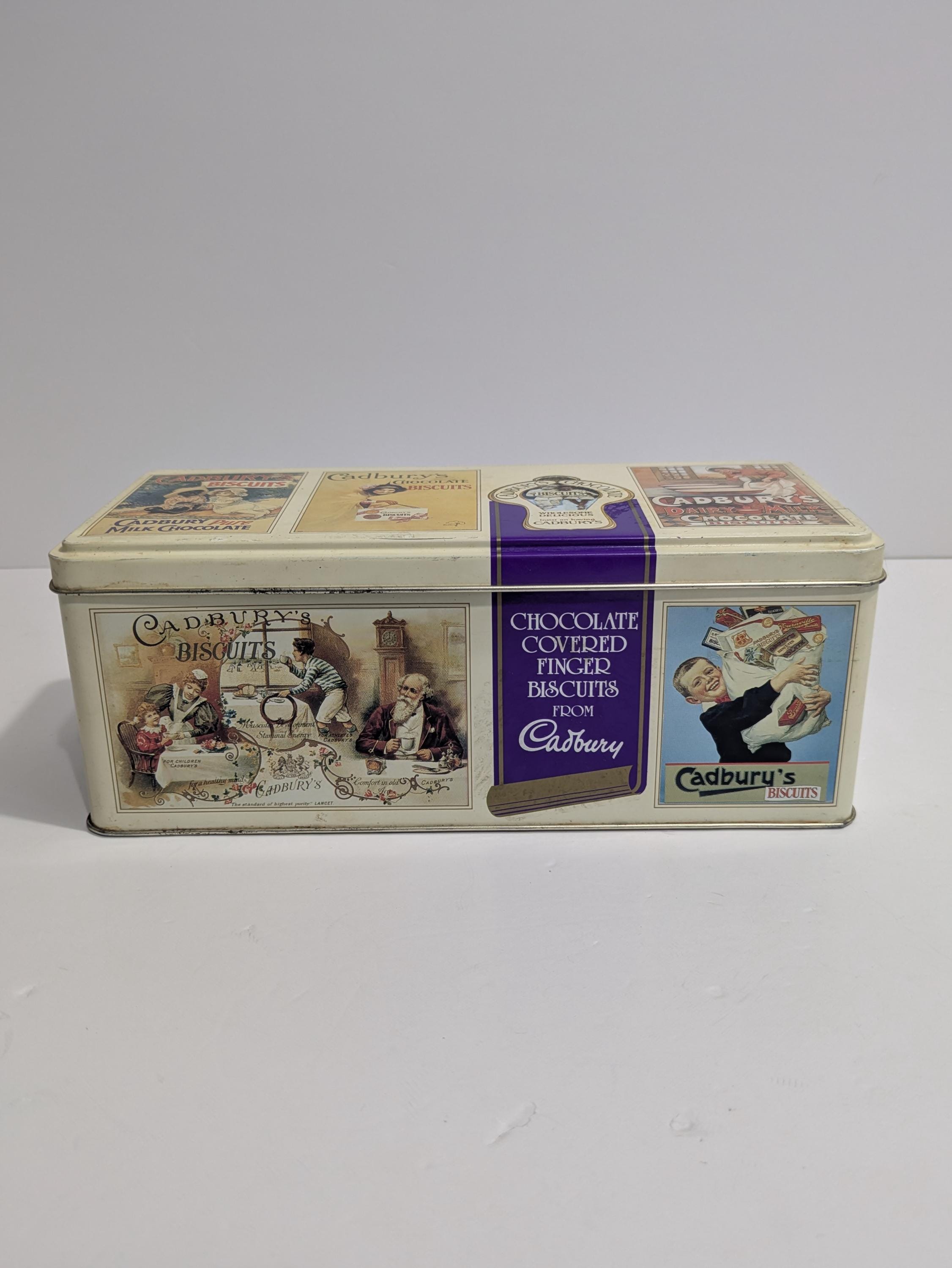 Cadbury Fingers 100 Years Of Biscuits 1889-1989 Advertising