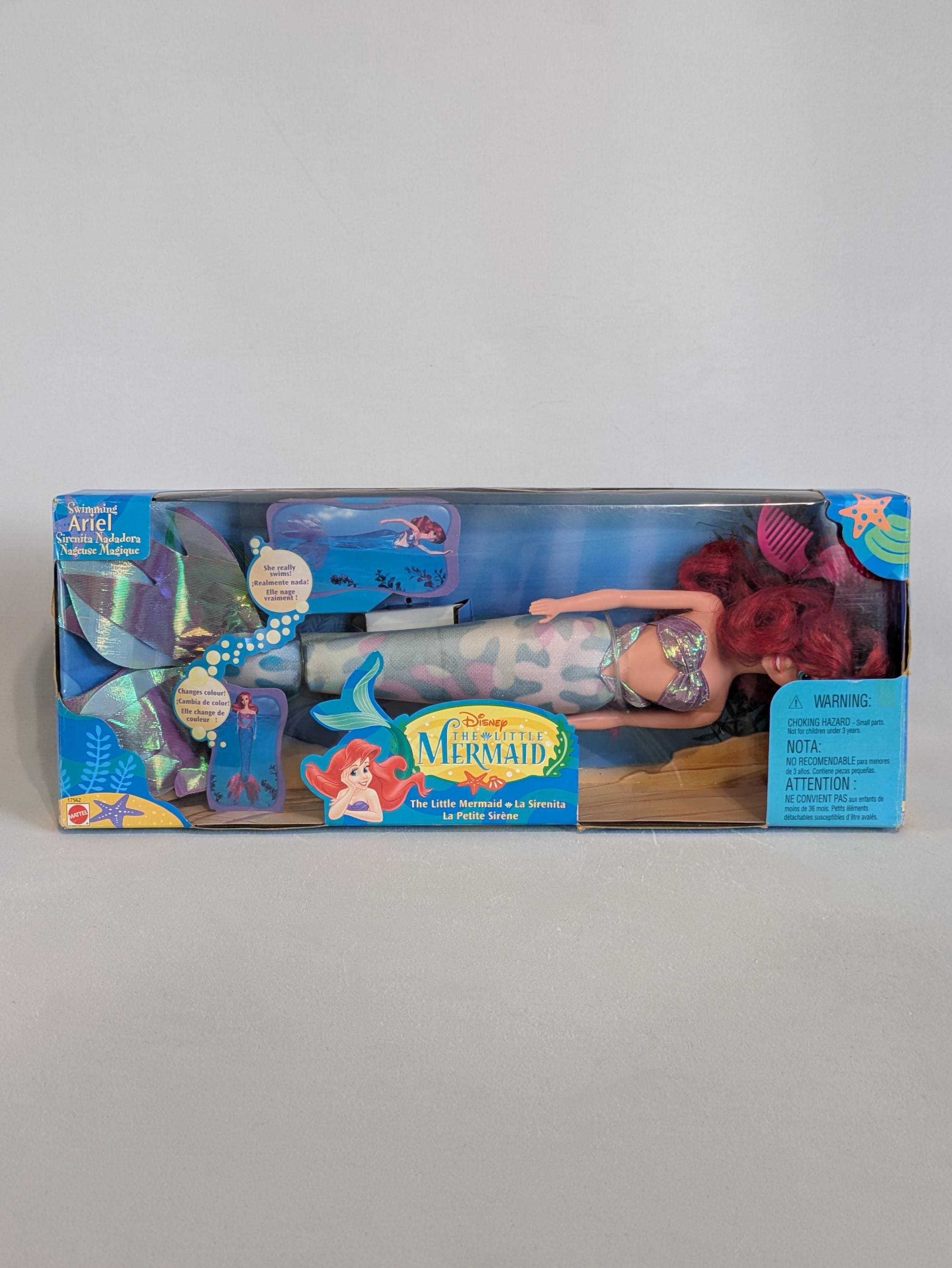 Swimming Ariel Doll, the Little Mermaid, Mattel, Disney, Colour Changing, Vintage, 1997 - Etsy Swimming Ariel Doll, the Little Mermaid, Mattel, Disney, Colour Changing, Vintage, 1997 - Etsy