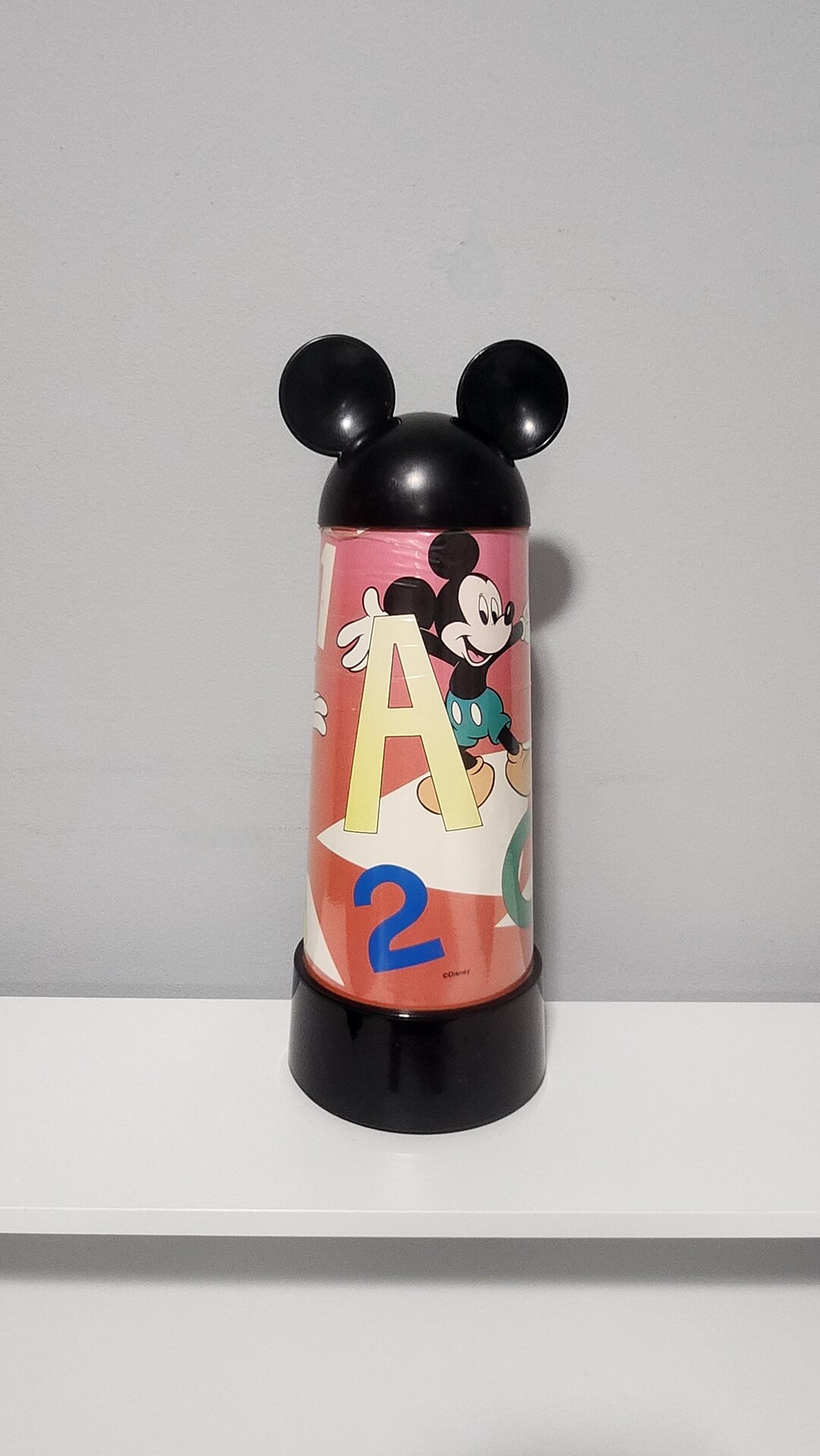 Disney Touch Lamp, Vintage, 1980s, Mickey Mouse, Minnie Mouse