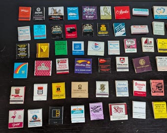 Vintage matches. Hotel and Casino collection, 60s, 70s, 80s, 90s