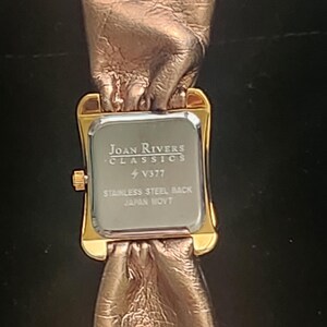 Joan Rivers Classics Collection Watch Vintage - Etsy