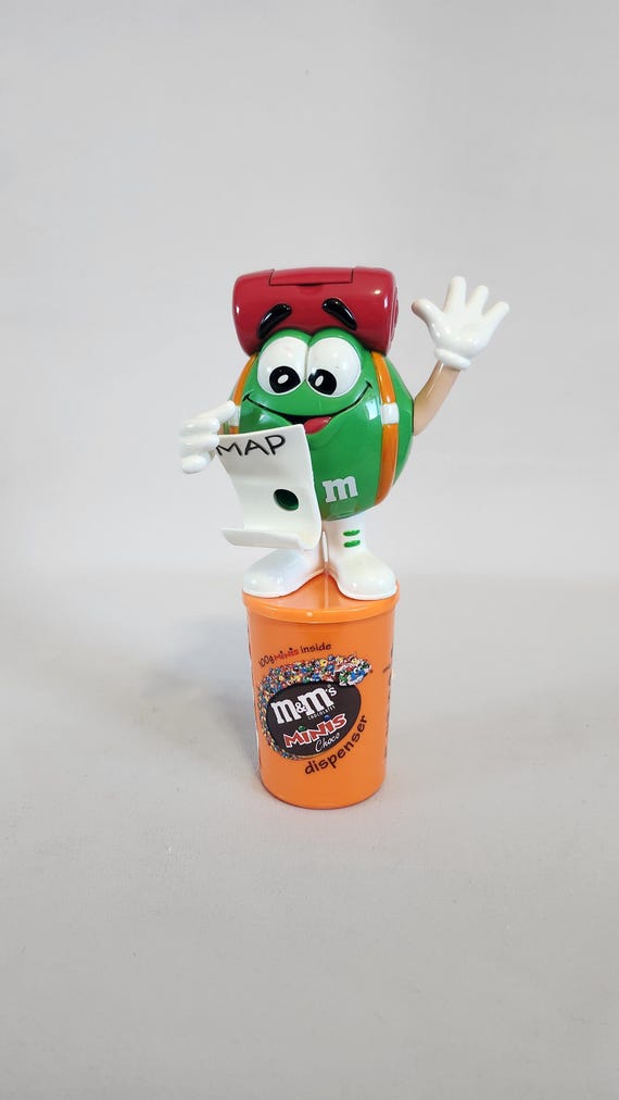 M&M Candy Dispenser, Ms Green, Collectible, Memorabilia, Vintage