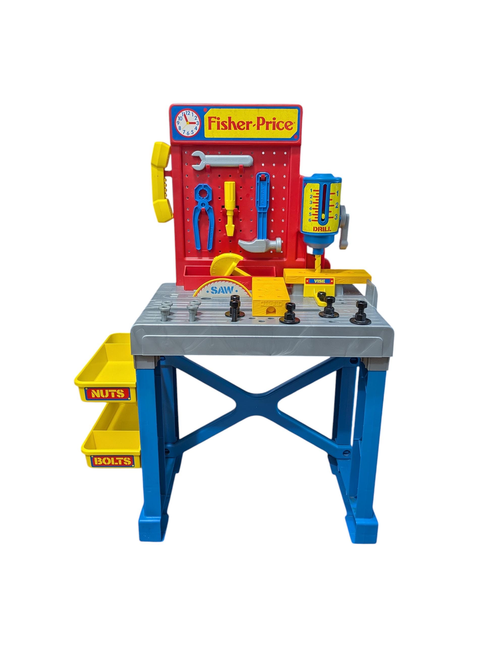 Fisher-price Standing Work Bench, Action Workshop, 7182, Carpentry
