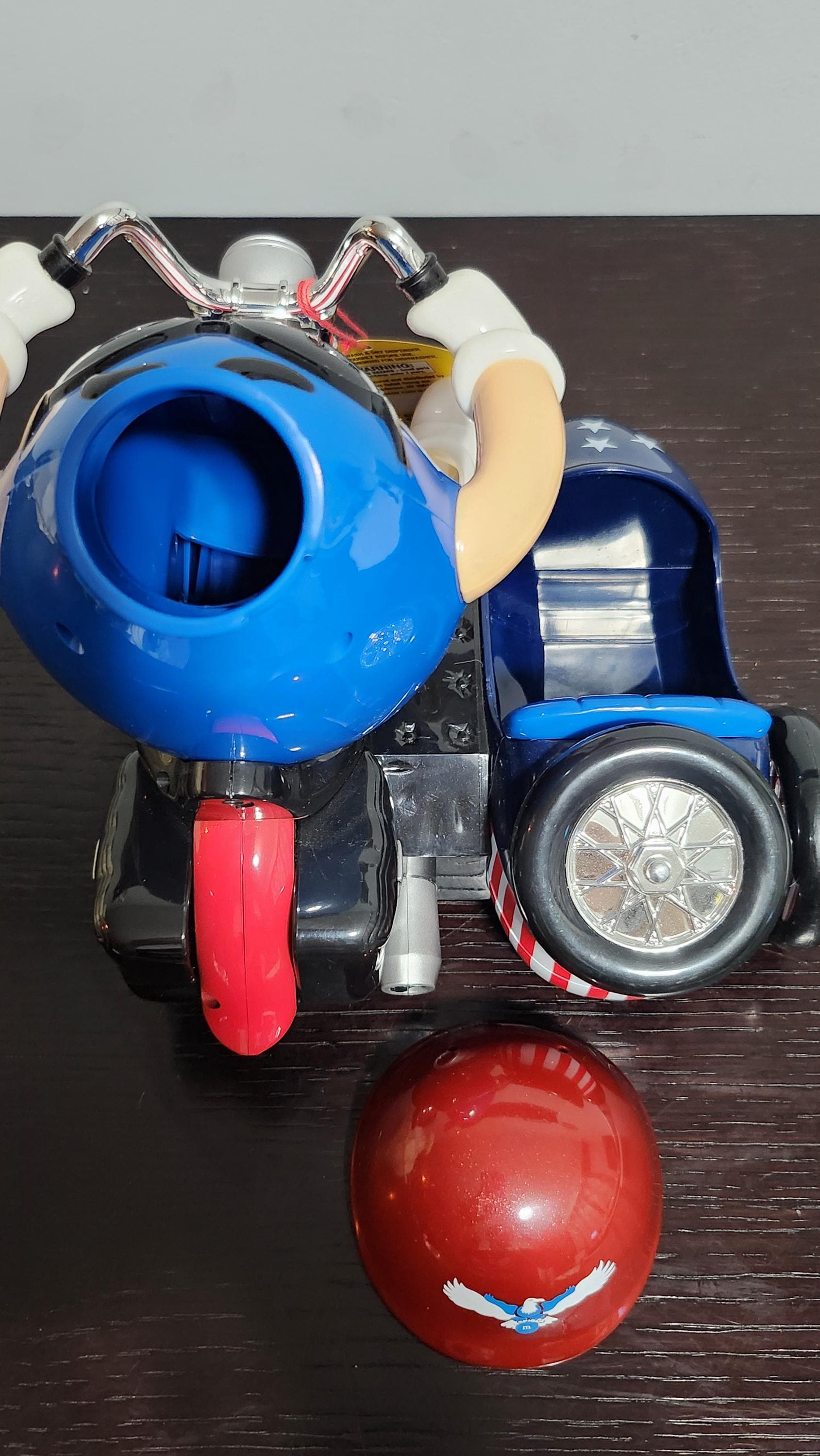 M&M Candy Dispenser, Motorcycle and Sidecar, Mars Inc. Novelty